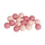 Perles en silicone Idéal attache tétine Bébé 12mm 16 pièces - rose