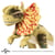 Jurassic Park - Peluche Dilophoasaurus Rex 25 cm - Noble Collection
