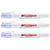 Stylo correcteur - EDDING - 7700 - Pointe métal - Blanc - Lot de 3 - 1-2 mm