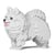 Chien Spitz Nain blanc Taille standard | JEKCA | 14 ans et +