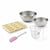 Set pâtisserie avec moule pour 12 barres de céréales, 2 bols à mixer, verre mesureur et spatule Zenker