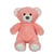 Peluche - Ours Trendy rose poudré, l'ours à câliner, 24 cm