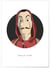 Poster La Casa de Papel - Dali | A3 : 29,7x42cm