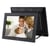 Cadre Photo Numérique Port USB Lecteur Multimedia SD Réveil Écran 12 Pouces Ccfl