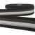 Disquette 25m ruban gros grain stripes Noir