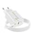 Mayaxess Chargeur Secteur pour iPhone 11 18W + Câble Lightning 1m Blanc