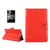 Housse Protectrice Étui Pliable Simili Cuir Rouge Pour Tablette Tactile 7 Pouces
