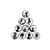 10 cabochons rond en verre assorties 25 mm FEE NOIR BLANC