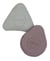 DERWENT - Lot de 2 gommes ergonomiques
