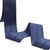 Elastique gros grain pré plié 30mm bleu marine au mètre