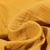 Tissu Double gaze grande largeur uni Jaune moutarde