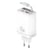Usams Chargeur GaN 65W 2 Ports USB PD et PPS avec Câble Rétractable USB-C Rapide Blanc