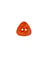 Boutons Triangle en polyester 18 à 23mm - Prym Orange (18 - ROUILLE)