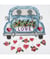 Mini Kit Point de Croix Love 14 x 15,2 cm - Trimits Love