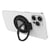 STM Anneau MagSafe pour iPhone avec Support Escamotable et Ouvre-Bouteille Noir
