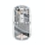 Souris Gaming Sans Fil Transparente Haute Précision Rechargeable 2400DPI Rose Gris YONIS