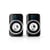Nedis Haut-parleur Gaming Stéréo 2.0 USB 30W RGB Compact Noir