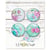 4 badges métal décoration embelissement scrapbooking Lemoncraft SILENCE 09