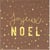 20 Serviettes Joyeux Noël Fourrure Kraft