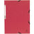 Chemise 3 Rabats Rouge - Exacompta