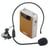 Amplificateur De Voix Portable Avec Microphone FM MP3 Orange Puissant Et Compact YONIS