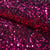 Tissu Sequins épais extensible Rose fuchsia