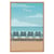 Tableau mural encadré illustration chaises Nice 65x97 cm