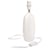 Pied de lampe céramique "Helsinki", VDE, 27,5cm, câble 2m, interrupteur, E14douil