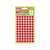 Apli Agipa - 462 Pastilles adhésives recyclées - rouge - diamètre 8 mm - réf 101779