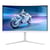 Philips Evnia 5000 32M2C5501 00 écran plat de PC 80 cm (31.5) 2560 x 1440 pixels Quad HD LCD Blanc
