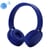Casque Bluetooth sans Fil Pliable Son Stéréo Mains Libres Entrée Jack Bleu YONIS