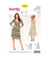 Patron Burda 6759 Robe du 36 au 46 taille n°FR 36-46