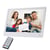 Cadre Photo Numérique 11.6 Pouces LED FHD Avec Télécommande Et Support Blanc YONIS