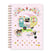 Carnet de notes à spirale Retro Love - A5 - 160 pages - Hirondelles & Cie