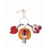 Jack trousseau de cles Safari - Lilliputiens - Violet