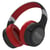 Casque Audio Bluetooth Pliable Avec Écran LCD Et Réduction De Bruit Rouge YONIS
