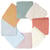 Set 50 carrés gaze de coton – Coupons patchwork couture créative DIY