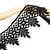 Bobine 13,7m guipure gothique 47mm Noir