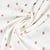 Tissu Jersey Coton Bord côte petits oursons Teddy sur fond Blanc