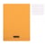 Cahier - A4 (21x29,7cm) - Petits carreaux - 96 pages - Polypro - Orange
