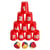 Chamboule tout avec gobelets et balles - jeu de casse boites, massacre - lancer, adresse