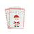 Sachet papier calendrier de l Avent sweety XMAS x25 - PartyPro - Rouge
