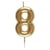 Bougie Or - Chiffre 8