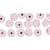 Perle en bois Rose Ronde Ø 12 mm 32 pièces