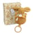 Lapin doudou – Boite a musique ocre - Doudou et Compagnie - Beige