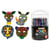 Set de marqueurs pointe fine et moyenne - POSCA - Couleurs assorties - Kit masques