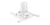 Vogel's PPC-1500 Blanc - Support Plafond pour Vidéoprojecteur