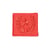 Lot de 3 écussons thermocollants badge étoile laurier rouge 3cm x 3cm