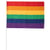 Drapeau 30x40cm - Arc-en-ciel