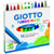 Feutres de coloriage pointe large 5 mm - GIOTTO - Multicolore - Turbo Maxi